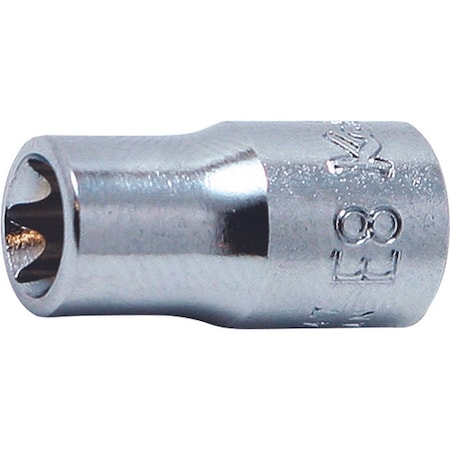 Ko-Ken Socket TORX E7 22mm 1/4 Sq. Drive, 2425-E7 2425-E7